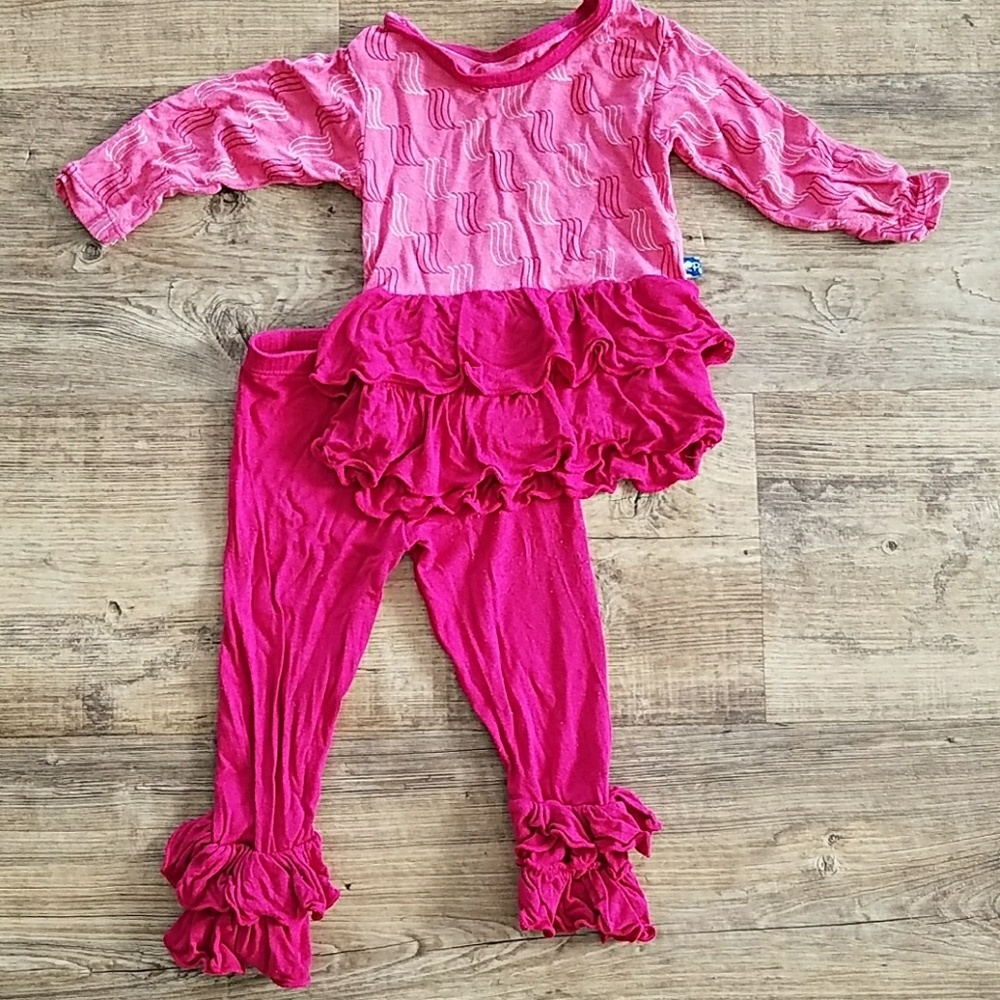 Kickee pants set 6-12 months